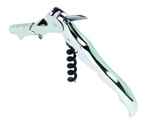 Pulltex SX200SV Cavatappi Pulltap's Classic Silver, 18/8 Stainless Steel, Argento