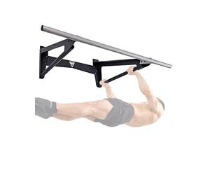 PULLUP & DIP - Barra Muscle Up da Parete per Esterni e Interni | Calisthenics | Barra Trazioni in Acciaio Inox Resistente alle Intemperie per Front Lever, Back Lever & Home Gym