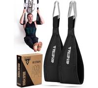 PULLUP & DIP Cinghie Addominali, Ab Straps Cinghia Addominale per Allenamento Addominali, Set di 2 Straps Addominali, Abdominal Slings per Barra Trazioni