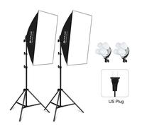 Pulluz Softbox Illuminazione Kit di illuminazione 2 pz 50x70cm Photo Photo Studi