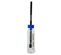 PULMO-TRAIN Voice - Set di tubi in silicone per allenamento vocale, in diversi colori - tubo, bottiglia e supporto - adatto per parlare, allenamento vocale e educazione parlante (nero, 1 set)