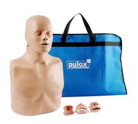 Pulox Bambola di rianimazione Practi-Man Advance - Primo soccorso - Bambola da allenamento e addestramento con impugnatura Esmarch funzione