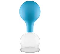 pulox Coppette in vetro con sfera di aspirazione blu, 52 mm