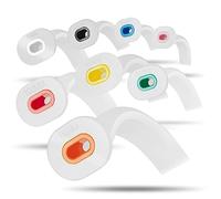 Pulox Guedel tube set tubo orofaringeo per il primo soccorso e l'emergenza - 8 pezzi per confezione