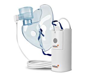 Pulox IN-200 Vapo Aerosol Portatile - Inalatore elettrico portatile - Nebulizzatore silenzioso con set di accessori per bambini e adulti con raffreddore