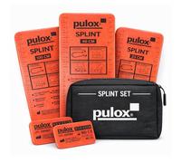 Pulox Set di stecche 5 stecche di primo soccorso per l'immobilizzazione, la stabilizzazione e il fissaggio in caso di emergenza