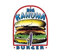 Pulp Fiction Big Kahuna Burger - Stampa su tela, 40 x 50 cm, in poliestere, multicolore, 40 x 50 x 3,2 cm