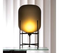 pulpo lampada da tavolo Oda Small, grigio fumo acidato/nero pulpo