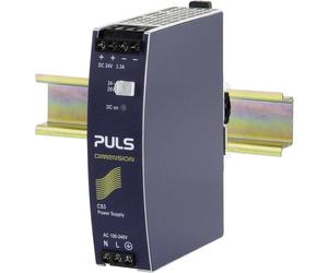 PULS CS3.241 DIMENSION Alimentatore per guida DIN 24 V/DC 3.3 A 80 W Num. usci