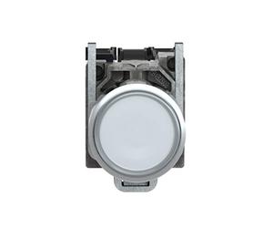 PULS LUM LED 230VCA 1N 1NC BLANCO