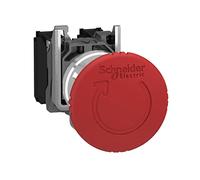 XB4BS8444 - Pulsante a fungo, arresto di emergenza, 2 contatti NC per Ø 22 m