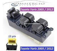 Pulsador ventanas Toyota Yaris Corolla Rav 4 III del lado del conductor 2005/15