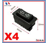 Pulsante 0 Interruttore Elettrico Per Alzavetro Universale