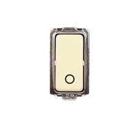 Pulsante 16A unipolare, Modulo bianco, Compatibile Con BTicino Magic, frutti, interruttori, pulsanti, deviatori, dimmer, sensori, PIR, buzzer, Per Placche originali e compatibili