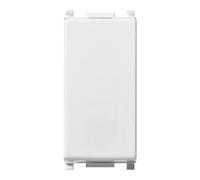 Pulsante 1P 10A bianco - serie Vimar Plana