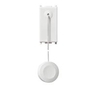 Pulsante 1P 10A con tirante bianco - serie Vimar Plana