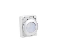 Pulsante 30mm piatto bianco con retroilluminazione del 182925