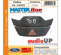 PULSANTE 4 FRECCE BLOCCO PORTA FORD FIESTA DAL 2015 IN POI. COMPATIBILE FORD
