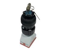 Pulsante 8097 da 30 mm con serratura a chiave, interruttore di controllo rotativo a due/tre posizioni, 3P, 2NO(2P 1NO1NC)