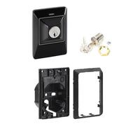 PULSANTE A CHIAVE DI COMANDO FAAC XK10 CON SERRATURA E ADATTATORE INCASSO 401302