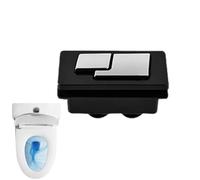 Pulsante a doppio download - Materiale a molla, stile moderno, accessorio durevole | Rimpice universale per coperchio del water con una regolazione di installazione ampia e facile