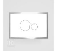 Pulsante a filo SK706 bianco/acciaio VS16726C010000