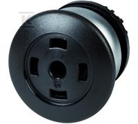Pulsante a fungo nero M22-DP-S-X 216728