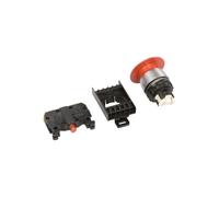 Pulsante a fungo rosso 1R 22mm ST22-DC-01 ST22-DC-01\.