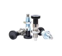 pulsante a stantuffo Perno di indicizzazione a molla telescopica Ripristino testa autobloccante da 6 mm M6-M12 1 pezzo(VCN217-CK,M8)