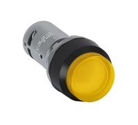 Pulsante a testa piatta serie CP con anello in plastica illuminato CP1-11Y-10
