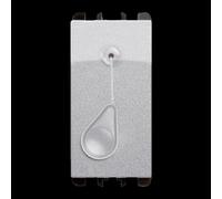 Pulsante a tirante 1P NO 10A 1 modulo Alluminio Urmet 10118AL