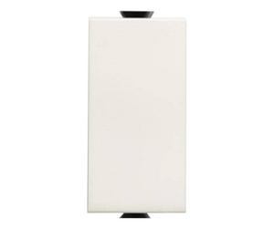 Pulsante Abb serie Chiara 1P 16A NC IP55 bianco 2CSK1016CH