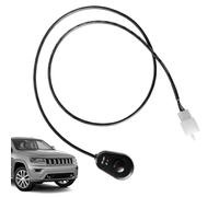 Pulsante Accensione Antinebbia | Interruttore Disconnessione 12V,con Indicatore LED Rosso e Verde Controllo Fari Auto a Forma di Goccia - per Fendinebbia Anteriore Posteriore Veicoli Nautici e Autovei