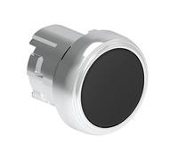 Pulsante ad impulso Lovato Platinum 22 mm Rasato Nero LPSB102