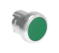 Pulsante ad impulso Lovato Platinum 22 mm Rasato Verde LPSB103