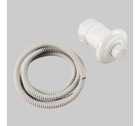 PULSANTE AD INCASSO PER CASSETTE BIANCO