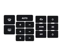 Pulsante Adesivi Compatibile Con A6 C5 AC Climatizzatore Aria Condizionata Pulsante Controllo Riscaldamento Riparazione Adesivi Copertura Decorativa Decalcomanie Accessori Auto