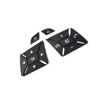 Pulsante Adesivi Compatibile Con Benz Per W204 C180 C200 C250 C300 C350 2011 2012 2013 Pulsante Del Volante Dell'auto Interruttore Copertura Adesivo Adesivo Universale Per Auto