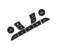 Pulsante Adesivi Compatibile Con Ford Per Focus 1999 2000 2001 2002 2003 2004 2005 Adesivi Di Riparazione Per Pulsanti Di Controllo Dell'aria Condizionata Per Auto Kit Pulsanti A/C