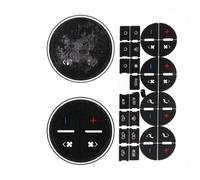 Pulsante Adesivi Compatibile Con Yukon Per Yukon Per XL SLE SLT Per Denali 2007 2008 2009 2010 2011 2012 2013 2014 Adesivo Pulsante Controllo Centrale AC Per Auto In PVC Riparazione Clima