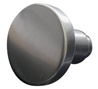 Pulsante Alpertec alluminio penna penna notebook maniglia della porta maniglia porta guarnizioni, 8 mm, in alluminio/argento, 40112180 K1