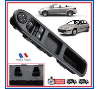 Pulsante Alzacristalli Conduttore Guida + Retrovisore per Peugeot 307 6554E4