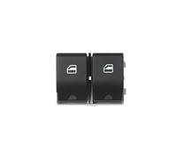 Pulsante alzacristalli Compatibile con Seat per Ibiza 2002-2009 l'interruttore alzacristallo elettrico singolo 6Q0959858A 6Q0959858(Black)