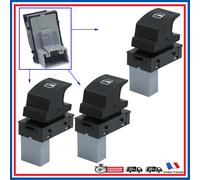 Pulsante Alzacristalli Elettrico Anteriore+Retro per Skoda Fabia 2 (2006-2014)