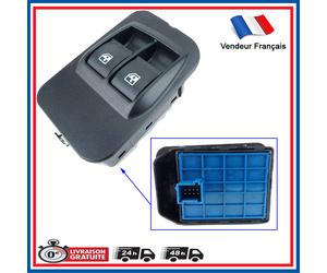 Pulsante Alzacristalli Elettrico + Placchetta Anteriore Sinistro 735461275,