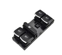 Pulsante Alzacristalli Per Skoda Per Fabia Per Superb | Interruttore alzacristallo elettrico rosso 1K4959857 5ND959857 5K4959857(Driver Chrome)