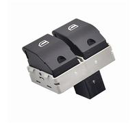 Pulsante Alzacristalli Per VW Per Polo 2001-2004 2005 2006 2007 2008 2009 Electric Power Finestra Interruttore Pulsante 6Q0959858A Pulsantiera Finestra (Colore : Nero)