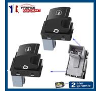 Pulsante Alzacristalli Posteriore Sinistro & Destra VW Jetta Passat Polo Tiguan