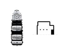 Pulsante Alzacristalli realizzato per CLASSE C S205 W205 2013 SX Pulsanti 3 PIN Rt rip+Alz pos el A20590568119051