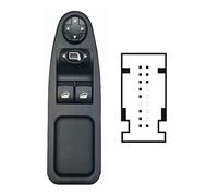 Pulsante Alzacristalli realizzato per FIAT SCUDO dal 2007 al 2008 ant. Sinistro Pulsanti 12 PIN v.Ret. el 6554ZH